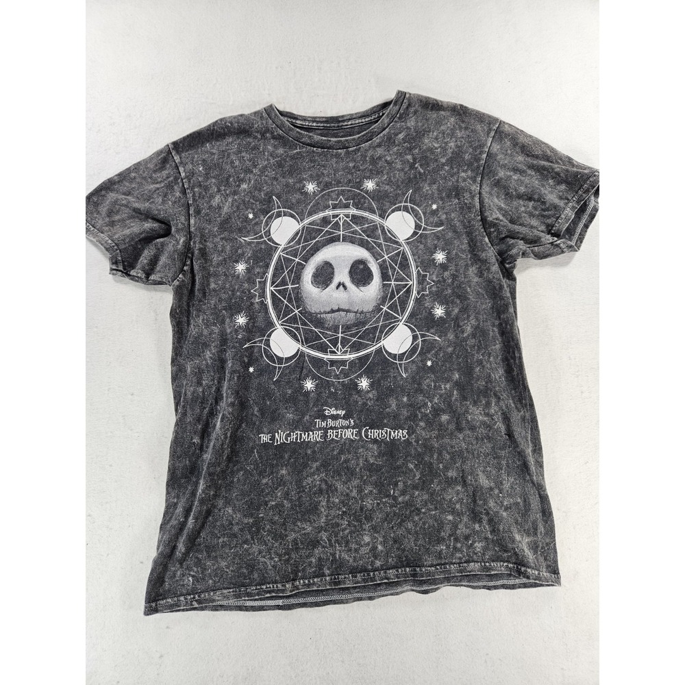 Disney Nightmare Before Christmas Jack Skellington Celestial Shirt Acid Wash S